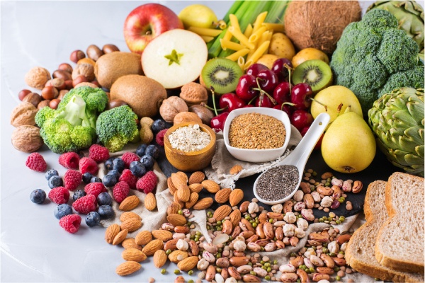 Alimentos con vitaminas